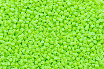 Chartreuse green plastic resin background