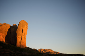 Riglos Mountains in Spain