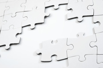 Obraz premium Puzzle close up