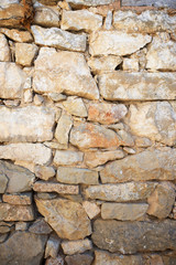 Wall background view