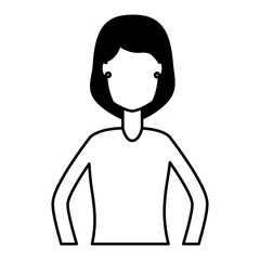 woman character cartoon