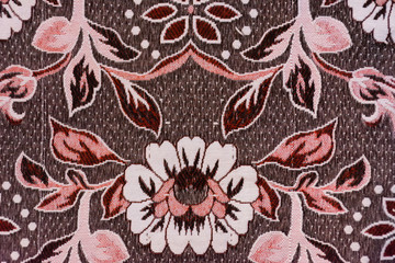 Fabric plaid texture. Cloth background