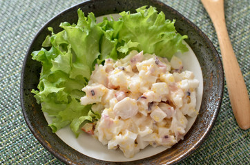 ホッキ貝のサラダ