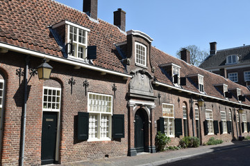 Ruelle médiévale à Utrecht, Pays-Bas