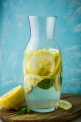 Lemonade in bottle