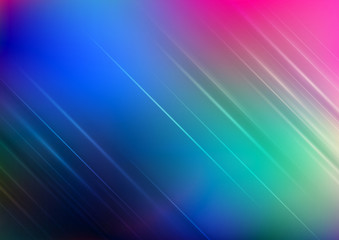 Blurred abstract colors background with lighting