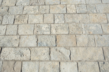 Obraz premium Gray stone wall background.