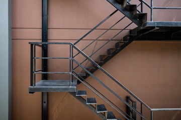 fire stairs at outdoors