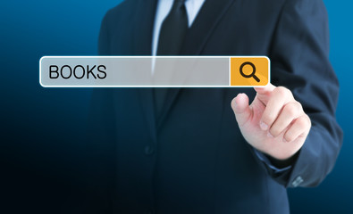 Search Books Concept For Business