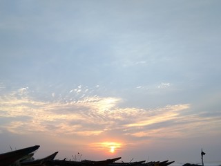 Sunrise in Puri