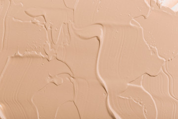 Close up Texture of liquid foundation