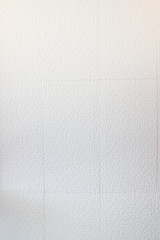 White mosaic wall background texture
