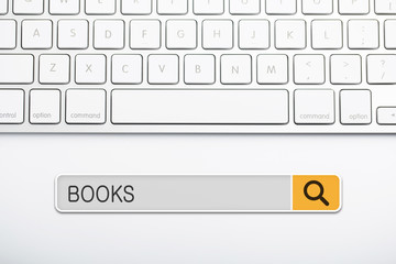 Search Books Concept For Business