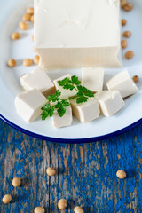 fresh tofu cheese