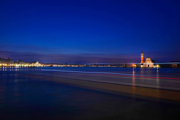 Venezia, paesaggio notturno.