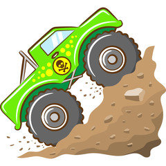 Monster truck vector © pisut