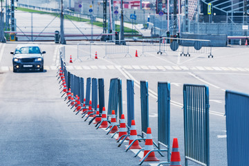 View of the control zone area at morning time. © serjiob74