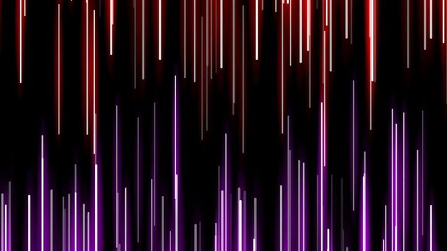 Cartoon energy Animation in different colors. 4K