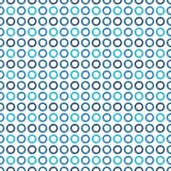 vector Seamless pattern: hand drawn circle. Circle made by marker, pen, pencil. Sketch