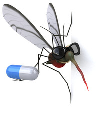 Mosquito - 3D Illustration