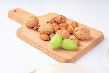 corks and bottle of white wine