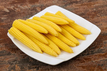 Pickled baby corn
