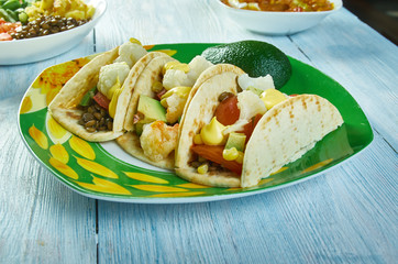 Roasted Cauliflower and Lentil Tacos