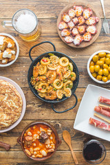 Typical spanish food