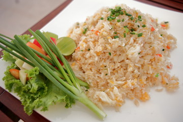 タイ料理　カオパットプー　かにチャーハン　中華　蟹焼飯