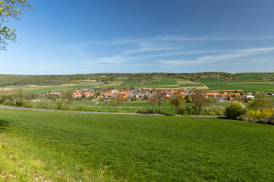 Das Dorf Netra in Hessen