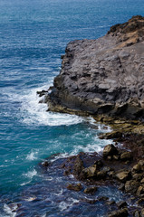 Fototapeta na wymiar dramatic coast, Gran canaria