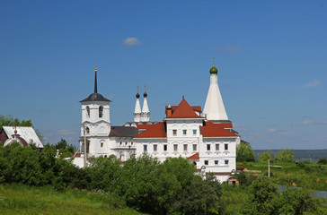 Fototapeta na wymiar Russia, Orthodox church, Monastery