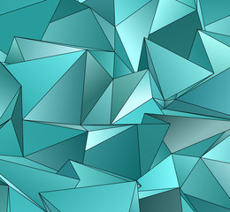 Abstract Low-Poly background. triangulated texture. Design 3d. Polygonal geometrical pattern. Triangular modern style