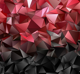 Abstract Low-Poly background. triangulated texture. Design 3d. Polygonal geometrical pattern. Triangular modern style