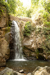 Fototapeta na wymiar waterfall in forest Thailand