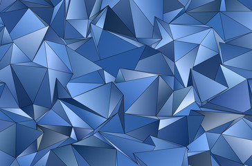Fototapeta premium Abstract Low-Poly background. triangulated texture. Design 3d. Polygonal geometrical pattern. Triangular modern style