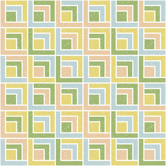 squares and lines pattern