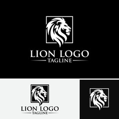 Lion Logo Images - obrazy, fototapety, plakaty