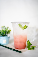 Peach, Ice, Drink,drink, smoothie, glass, cocktail, food, juice, fruit, beverage, green, fresh, mint, healthy, strawberry, milk, vegetable, cold, yogurt, white, refreshment, red, shake, sweet, ice, ap