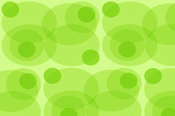 Background ovals. abstract attractive bokeh. Green circles background. geometric shapes background.