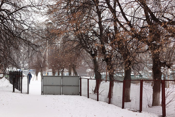 winter track