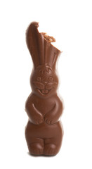 chocolate bunny isolated