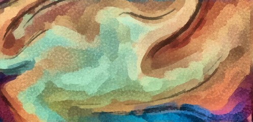 Modern acrylic background. Crazy psychedelic art. Pretty texture backdrop. Design pattern.