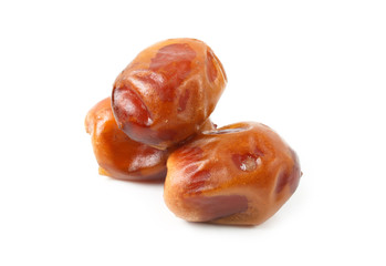 Dates isolated on white background