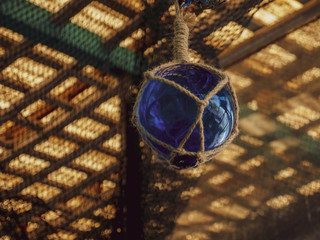 Blue Orb hanging