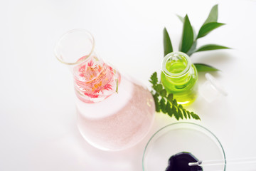 Natural medicine, Equipment and science experiments, Formulating the chemical for medicine, Organic pharmaceutical, Alternative medicine concept