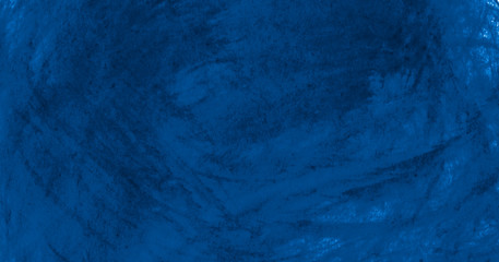 Dark blue watercolor frame with torn strokes and stripes. Abstract background for design, layouts and patterns. With copy space for text.