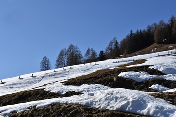 Navis, Dorf, Tirol, Navistal, Naviser Tal, Innsbruck Land, Österreich, Tal, Tuxer Alpen, Schnee,...