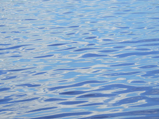 blue water wave with reflection texture