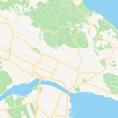 Konstanz, Germany printable map